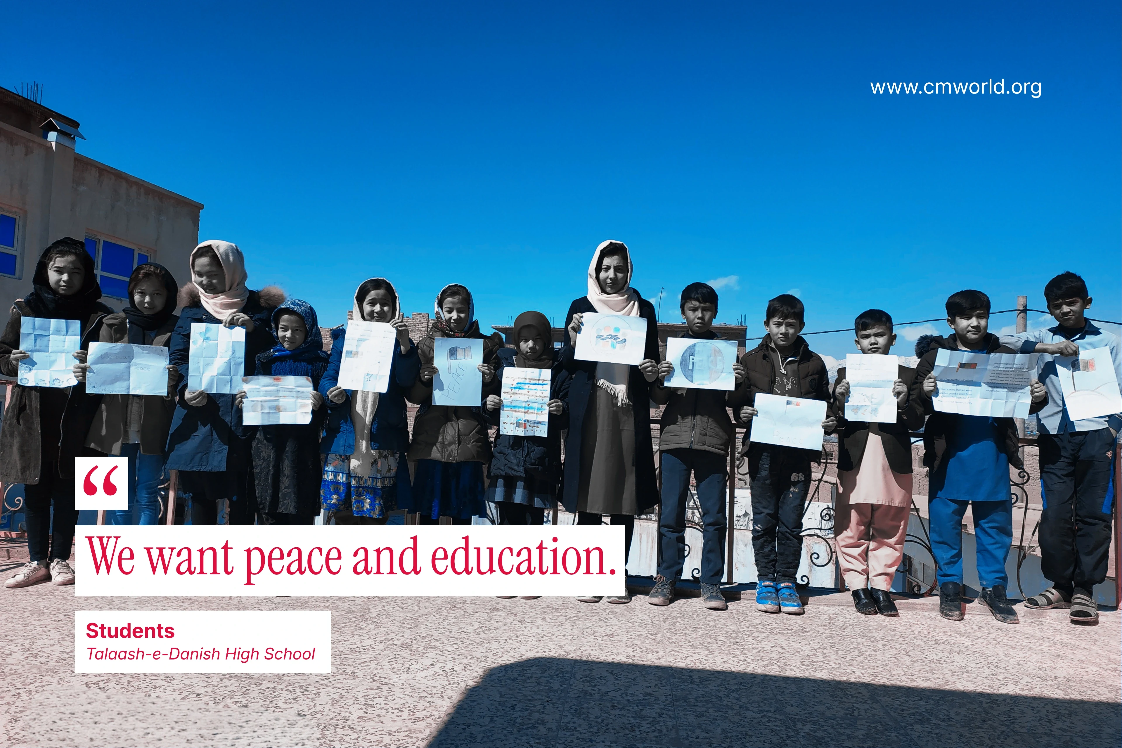 Educate a Child for Change: A Day of Peace and Hope for Afghan Children